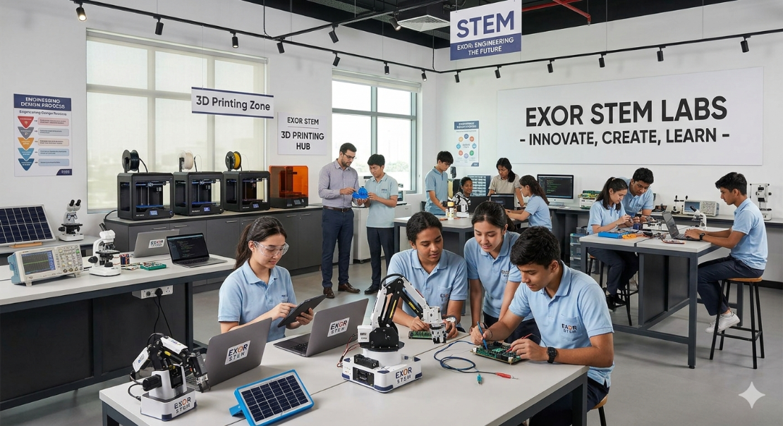 Exor STEM Labs is a STEM (Science, Technology, Engineering, and Mathematics) learning and innovation platform based in Puducherry. It focuses on providing hands-on training and practical education for students in emerging technologies.
