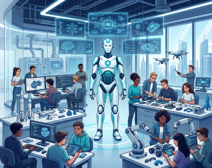 Exor STEM Labs is a STEM (Science, Technology, Engineering, and Mathematics) learning and innovation platform based in Puducherry. It focuses on providing hands-on training and practical education for students in emerging technologies.